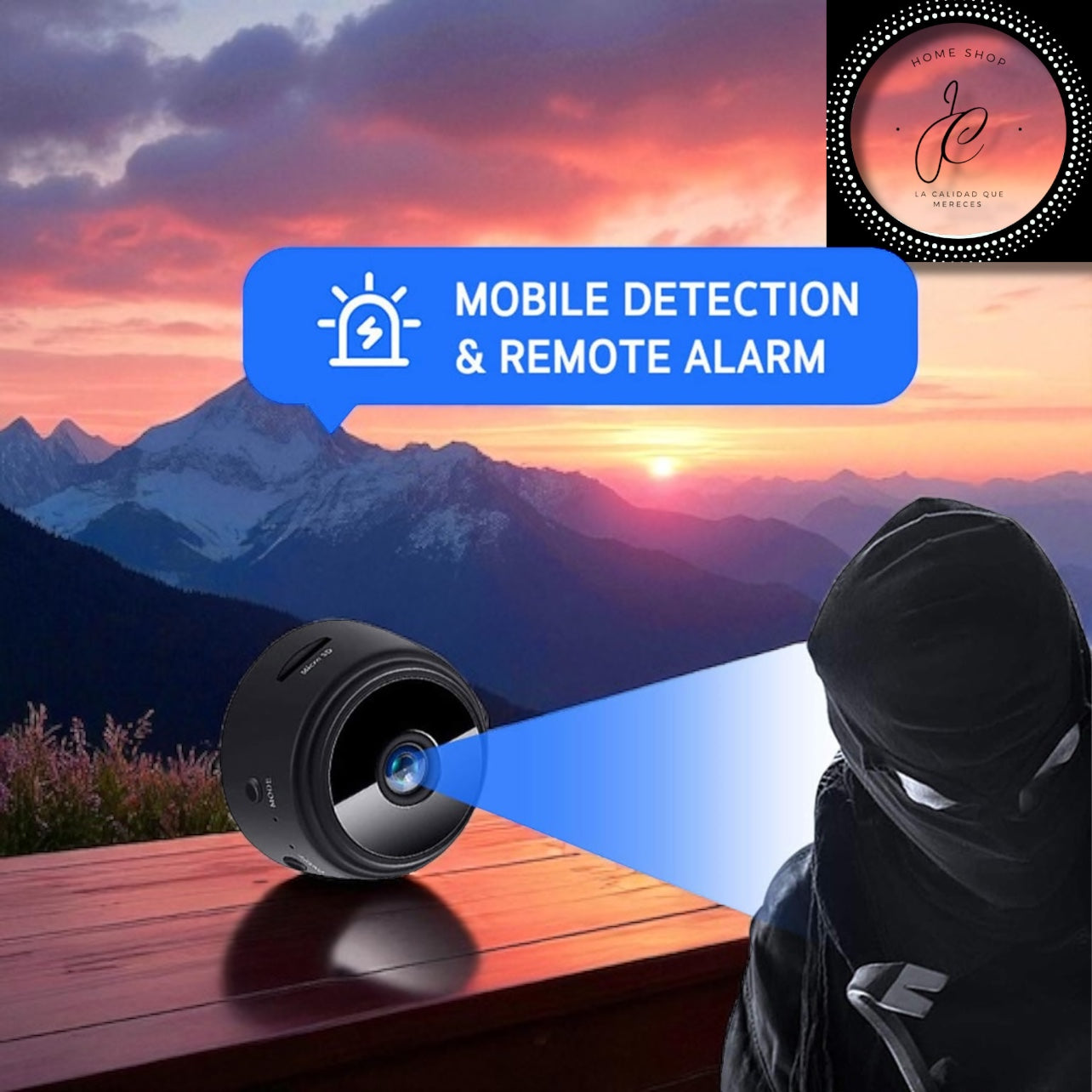 MINI CAMARA A9 1080P INALÁMBRICA WIFI SMART HOME VIGILANCIA