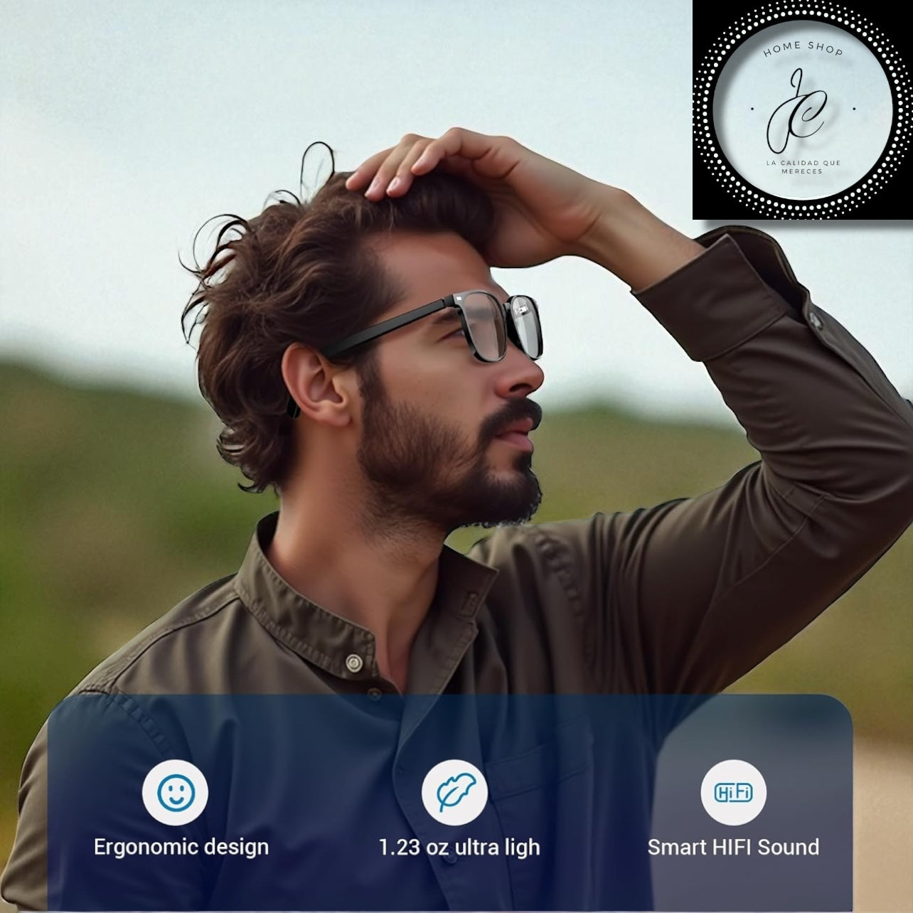 GAFAS DE AUDIOS INTELIGENTES