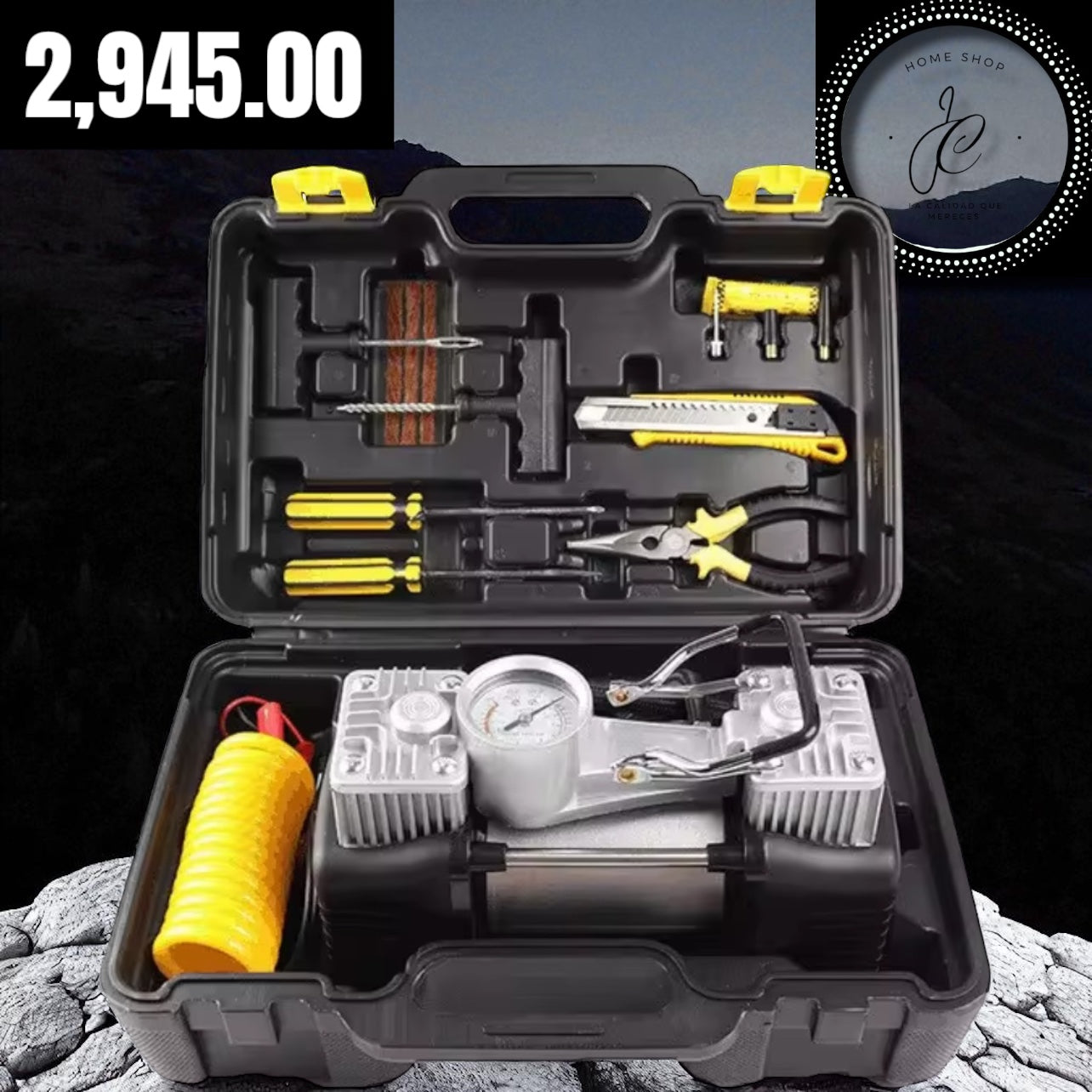 COMPRESOR PARA CARROS AM 12V