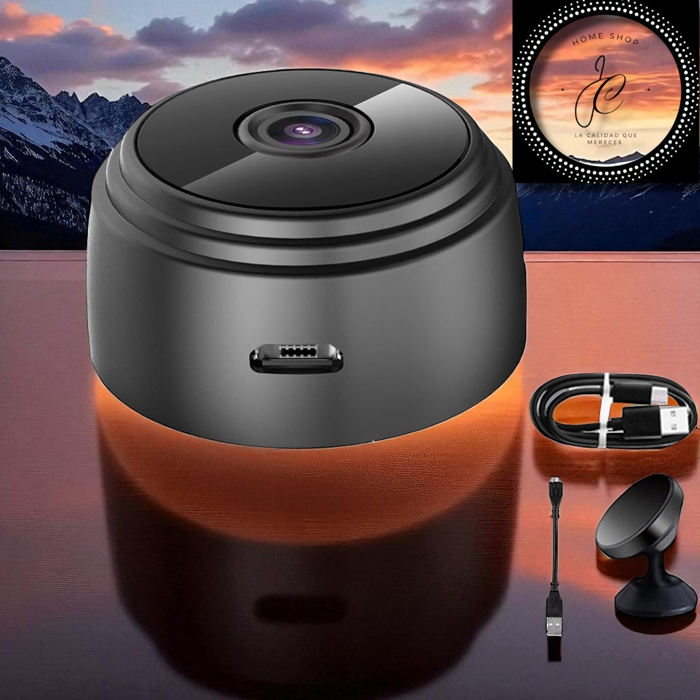 MINI CAMARA A9 1080P INALÁMBRICA WIFI SMART HOME VIGILANCIA