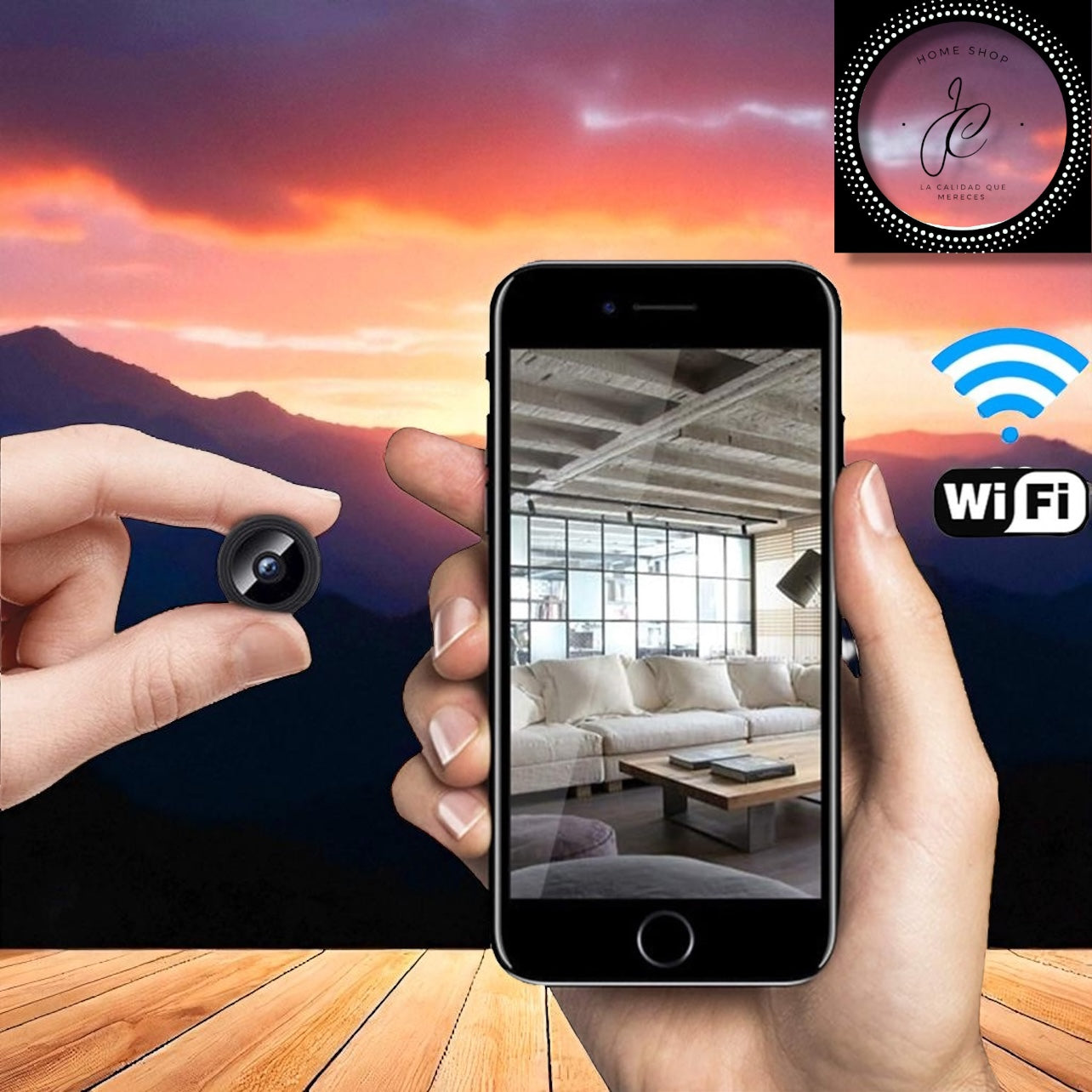 MINI CAMARA A9 1080P INALÁMBRICA WIFI SMART HOME VIGILANCIA