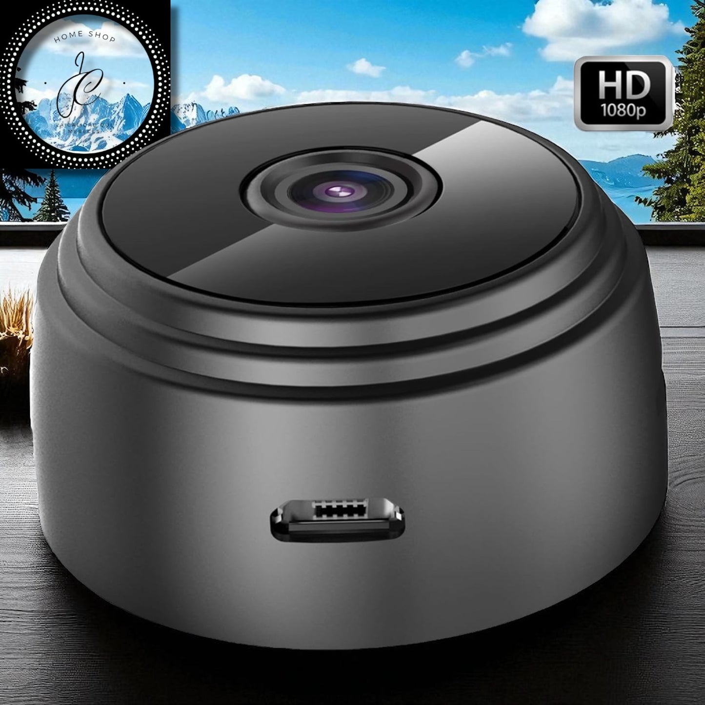 MINI CAMARA A9 1080P INALÁMBRICA WIFI SMART HOME VIGILANCIA