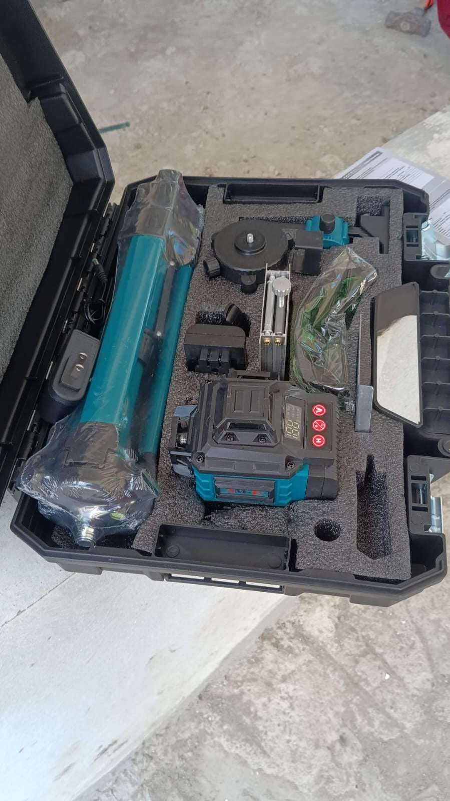 SET DE NIVEL LÁSER 16 PZ