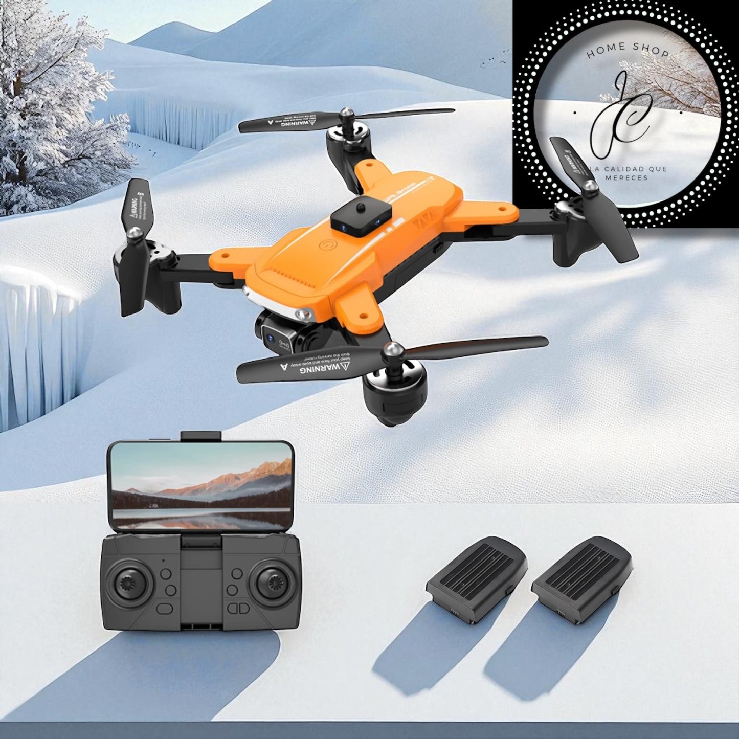 DRON CON DOBLE CAMARA