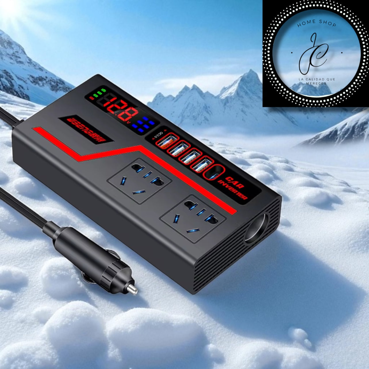 CARGADOR UNIVERSAL PARA VEHÍCULOS INVERTER