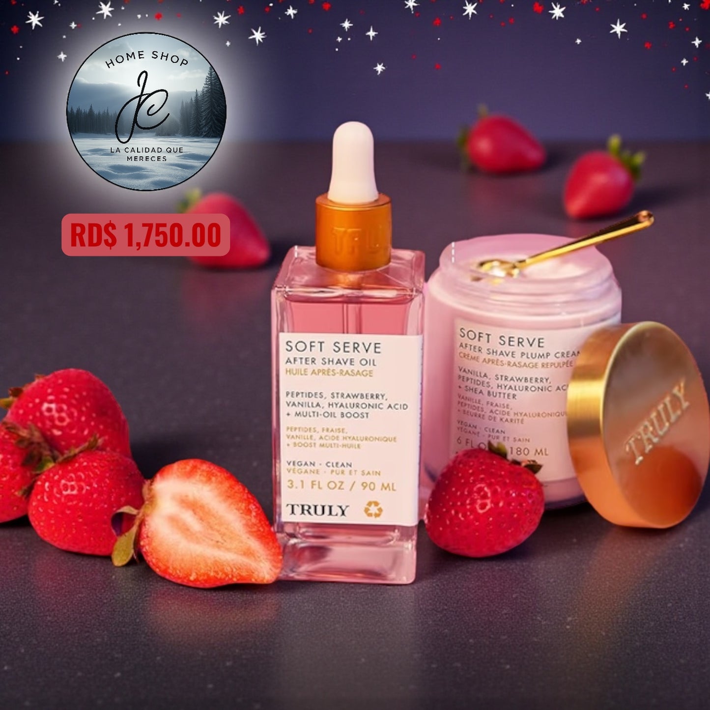 2 X 1: TRULY CREMA + TRULY SERUM FRESA