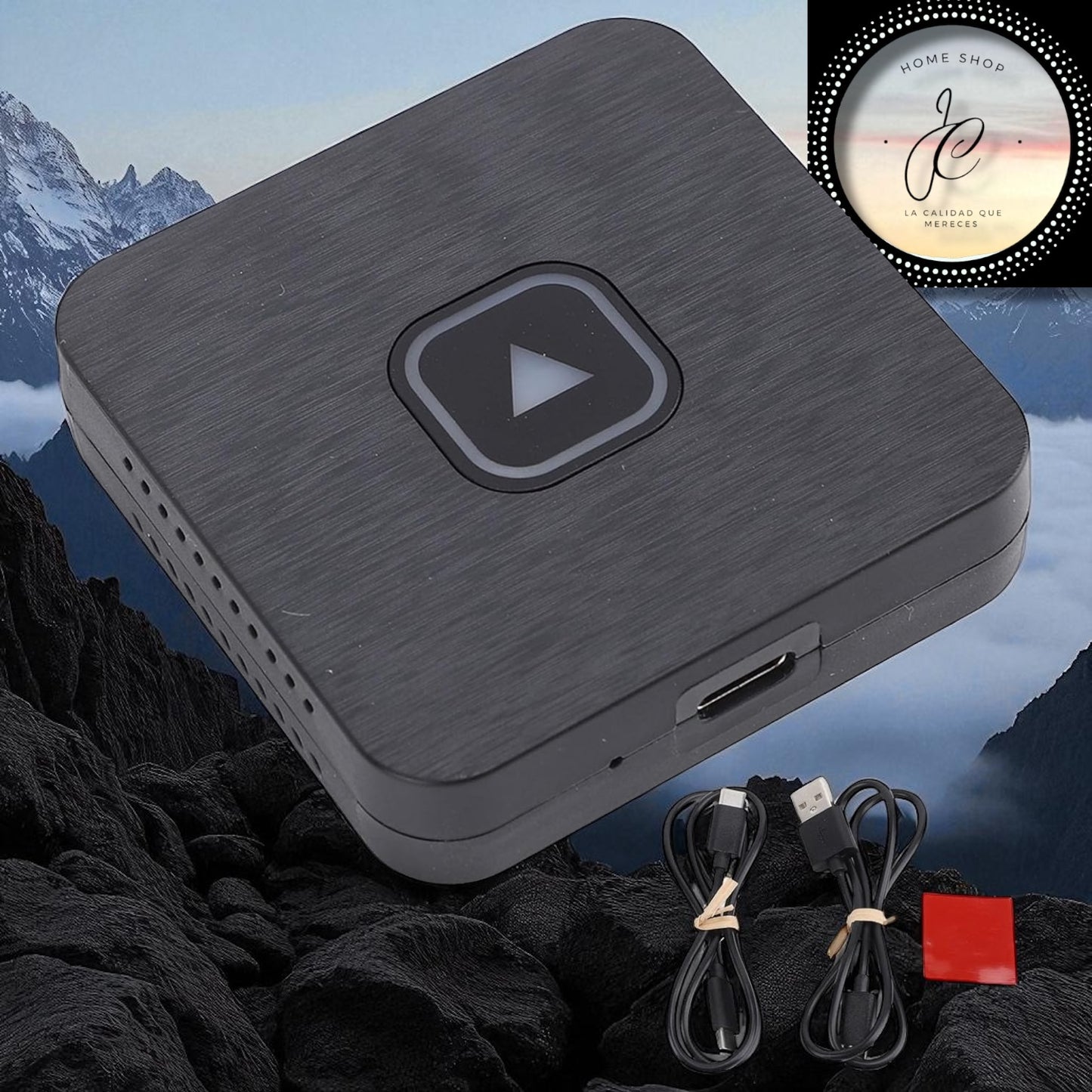 ADAPTADOR 2 EN 1 PARA CARPLAY ANDROID