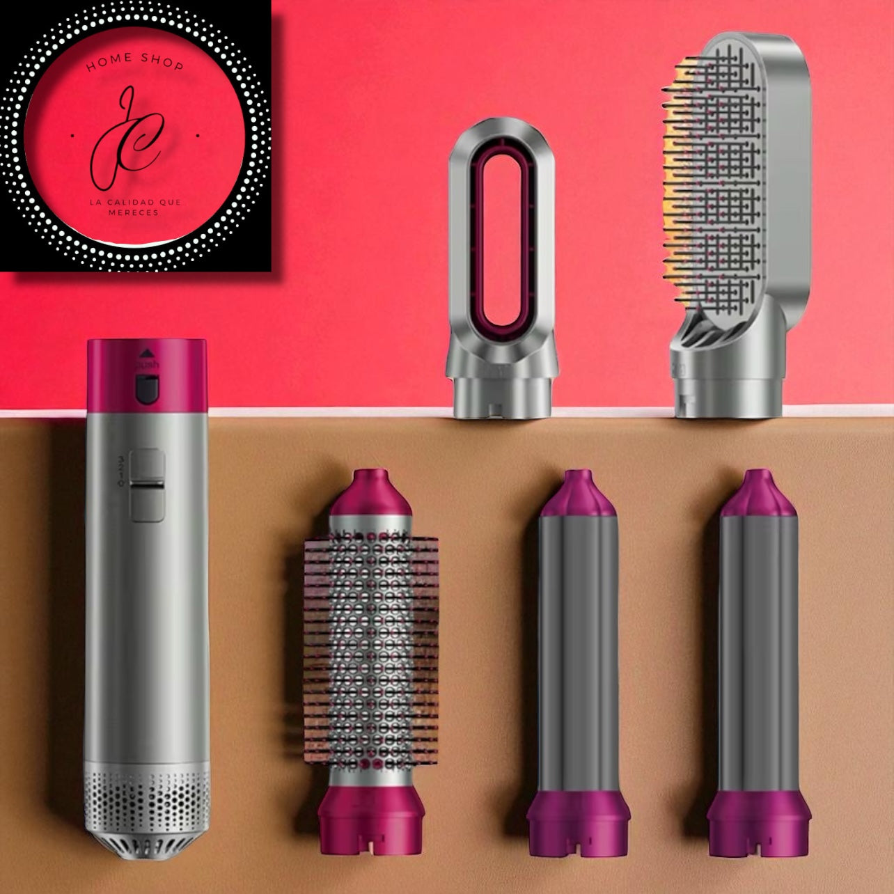 CEPILLO PARA EL CABELLO 5 EN 1, SECADOR Y VOLUMINIZADOR