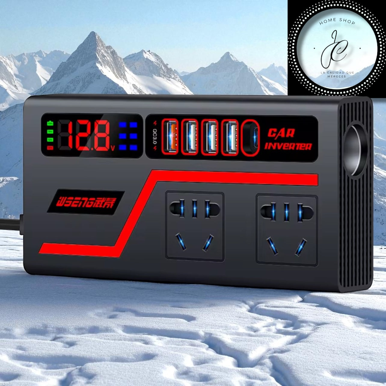 CARGADOR UNIVERSAL PARA VEHÍCULOS INVERTER