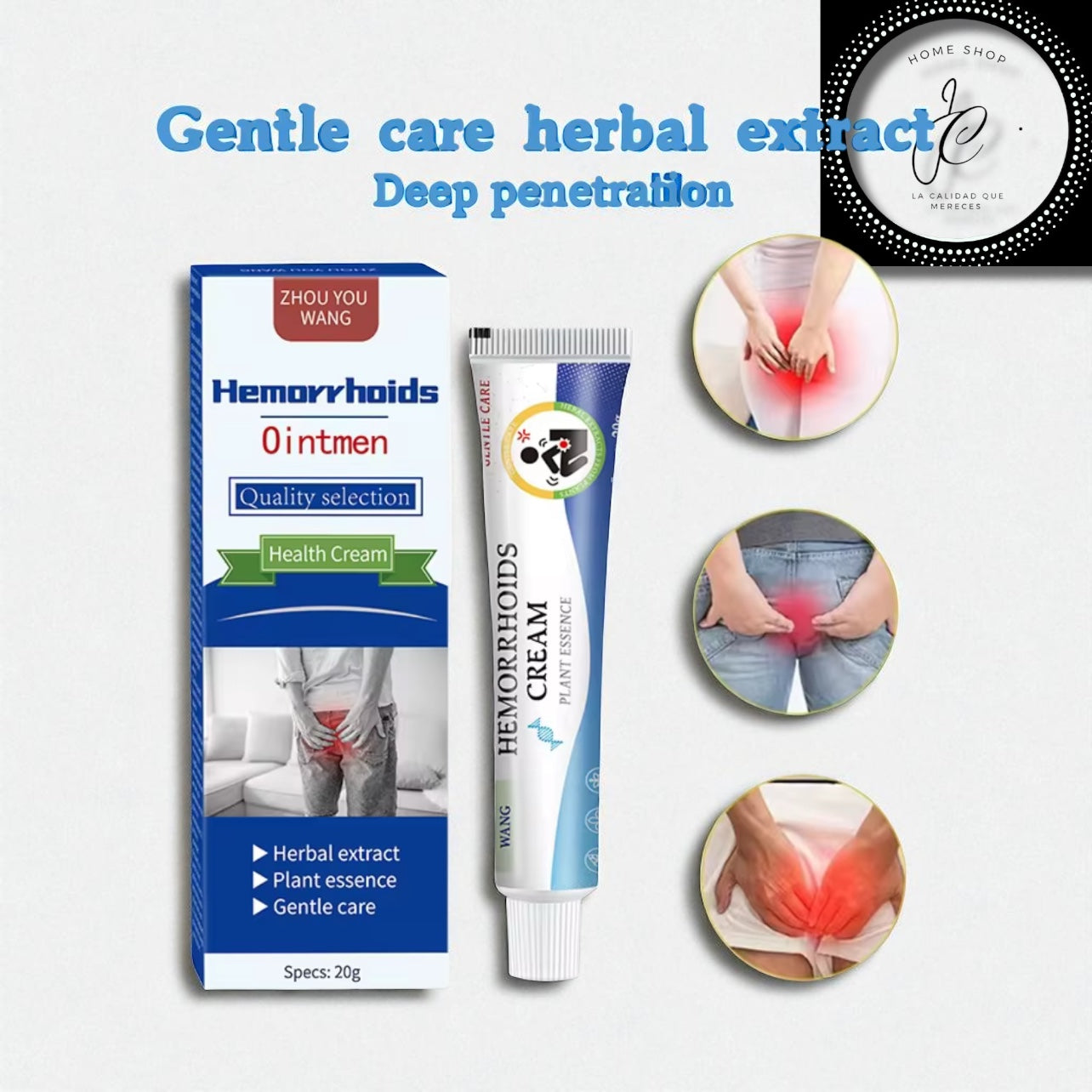 CREMA PARA HEMORROIDE HYCHXCC