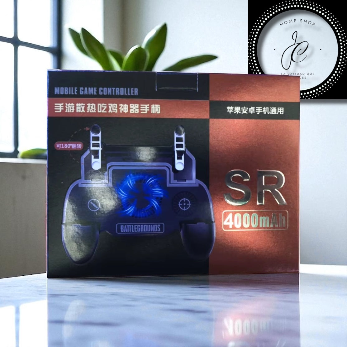 CONTROL CON VENTILADOR PARA EVITAR CALENTAMIENTO DEL CELULAR