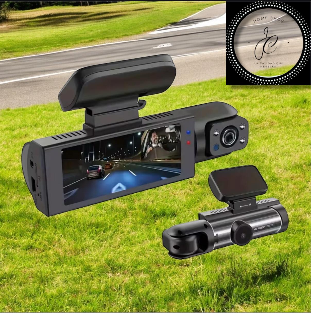 CÁMARA DE TABLERO DE DOBLE LENTE PARA AUTOMÓVIL HD 1080P MD-12705