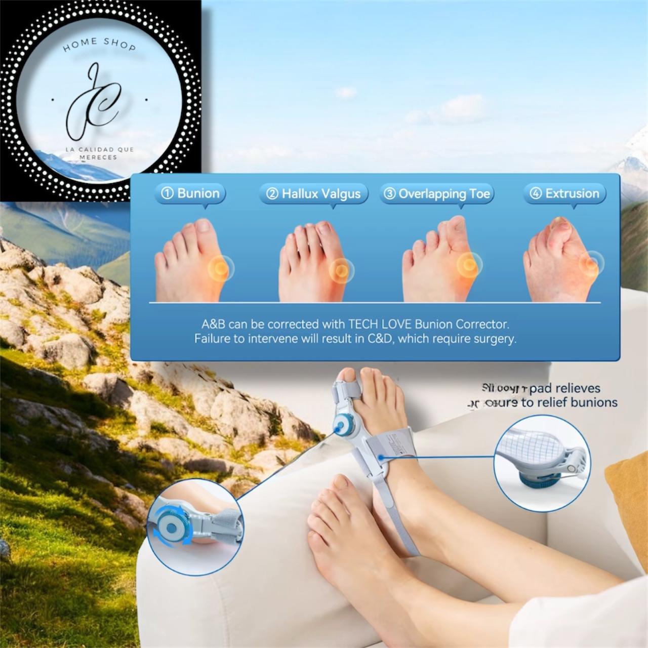 CORRECTOR DE JUANETES PARA MUJERES Y HOMBRES, PUNTERA GRANDE