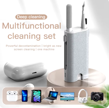 KIT DE LIMPIEZA ELECTRÓNICA 8 EN 1 – LIMPIADOR DE TECLADO, KIT DE LIMPIEZA DE TECLADO, LIMPIADOR DE PORTÁTIL CON CEPILLO