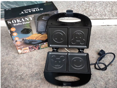 TOSTADORA SK-128 WAFLE
