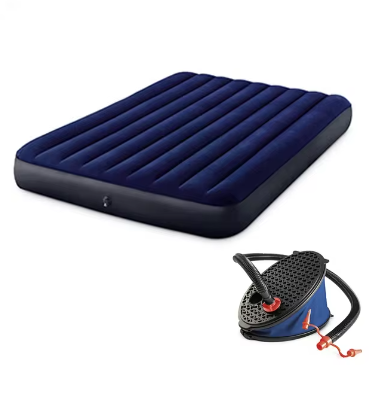 COLCHÓN INFLABLE INTEX 54 PULGADAS, SÚPER PRÁCTICO DE INFLAR Y CÓMODO