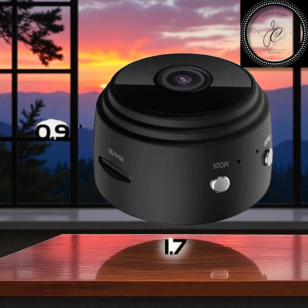 MINI CAMARA A9 1080P INALÁMBRICA WIFI SMART HOME VIGILANCIA