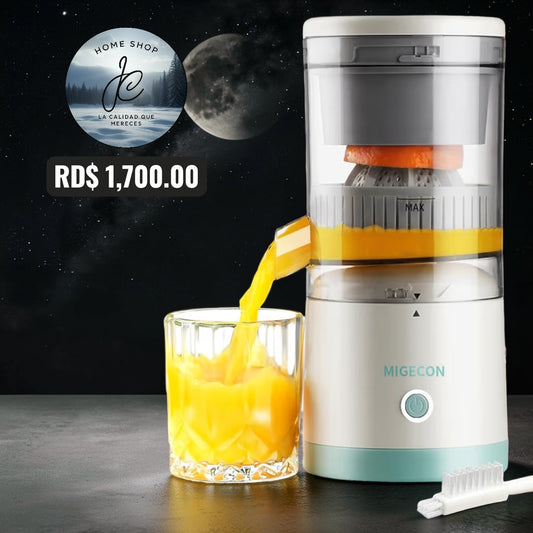 EXPRIMIDOR DE JUGO RECARGABLE