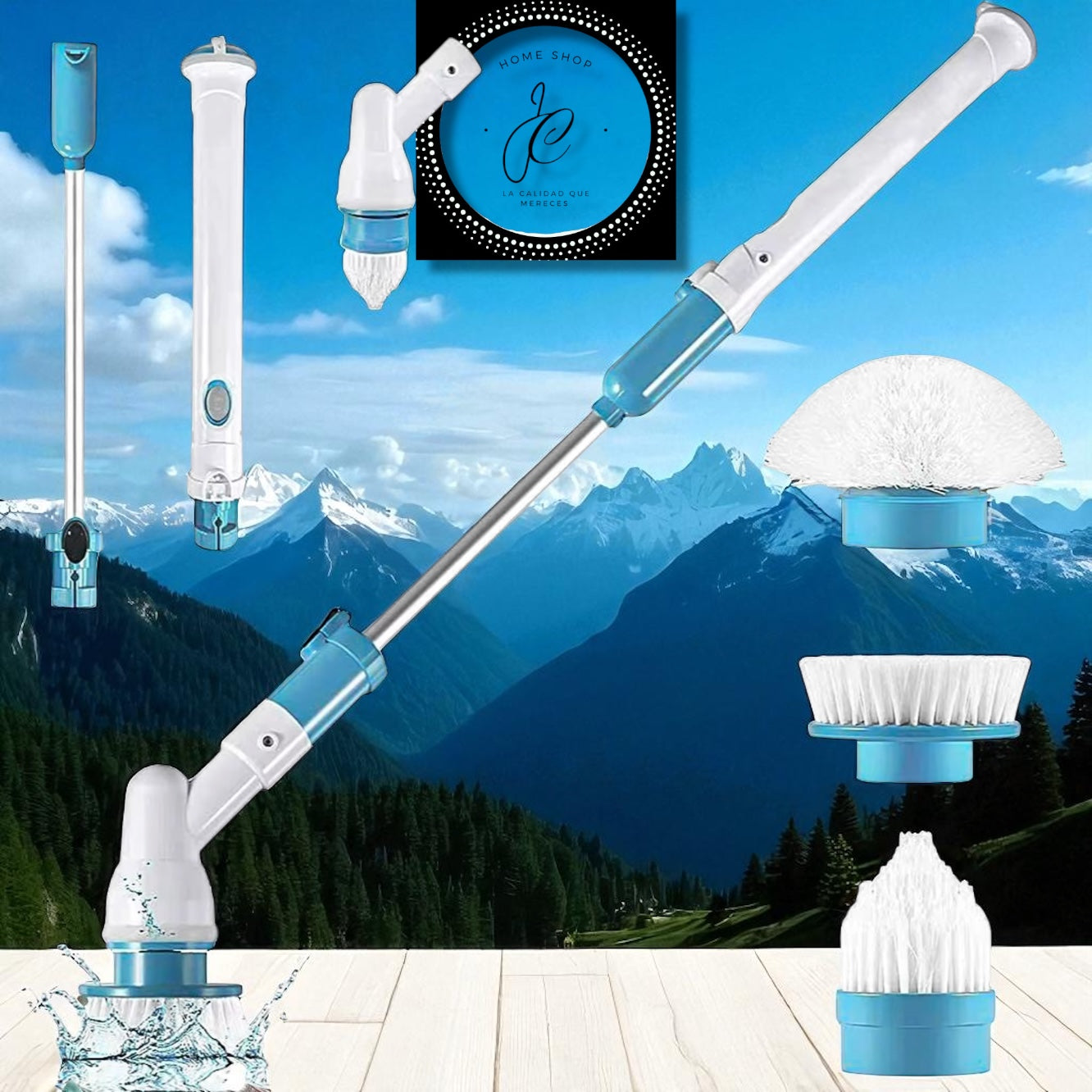 CEPILLO MULTIUSOS AZUL