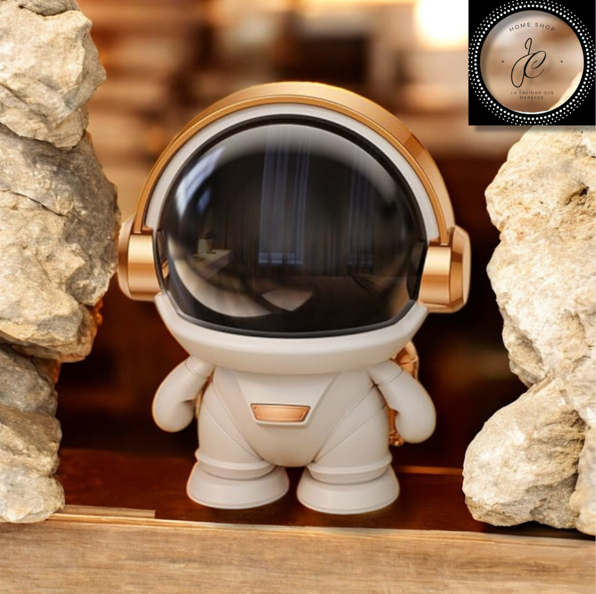 BOCINA TIPO ROBOT ASTRONAUTA ESPACIAL CON MÚSICA MY-7327 MD