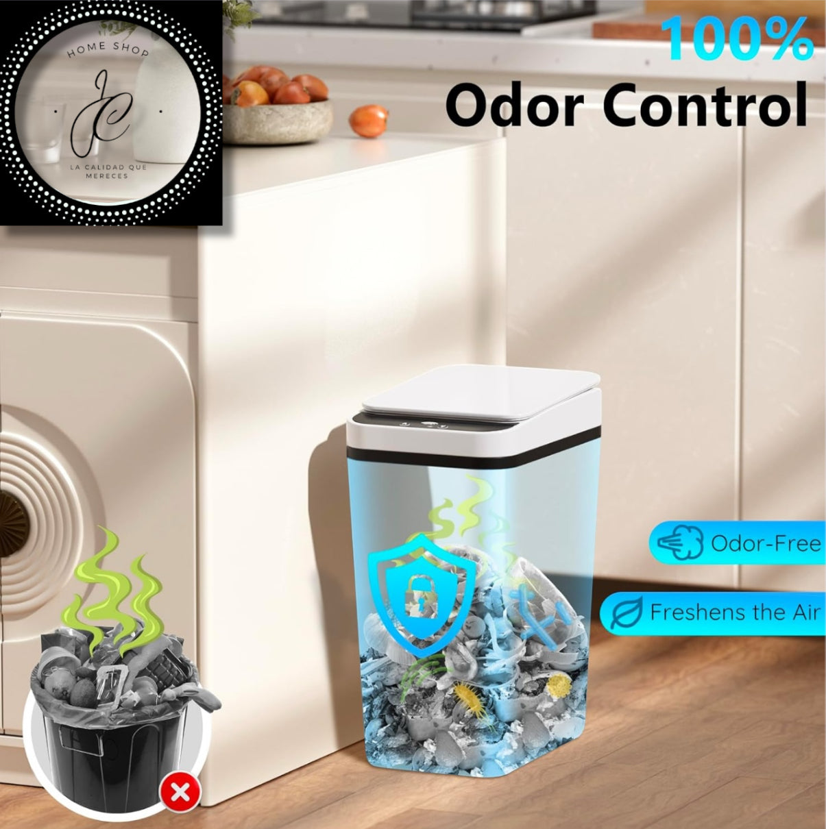 BASURERO CON SENSOR