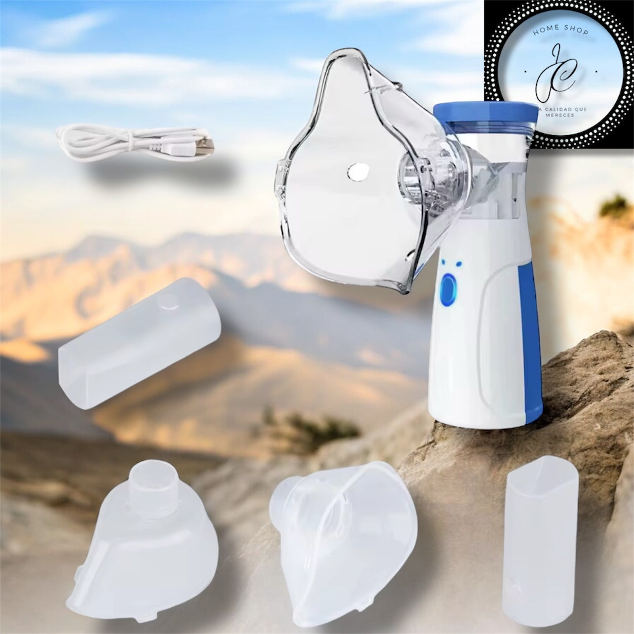NEBULIZADOR INALÁMBRICO PORTÁTIL MESH JSL-W302