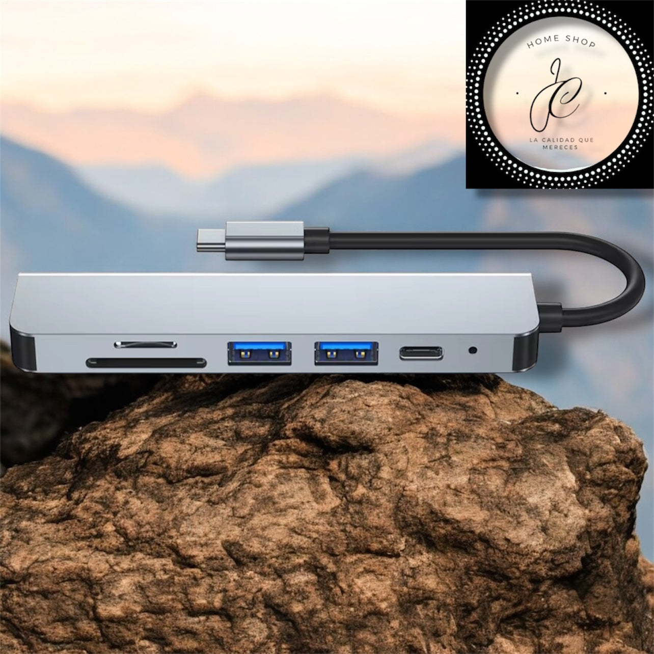 ADAPTADOR 7 EN 1 LAPOP TIPO C