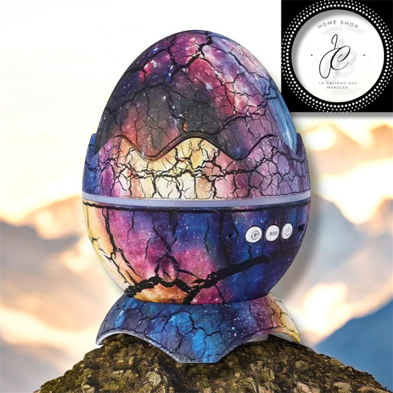 PROYECTOR DE HUEVO DINOSAURIO GALAXY NIGHTLIGHT