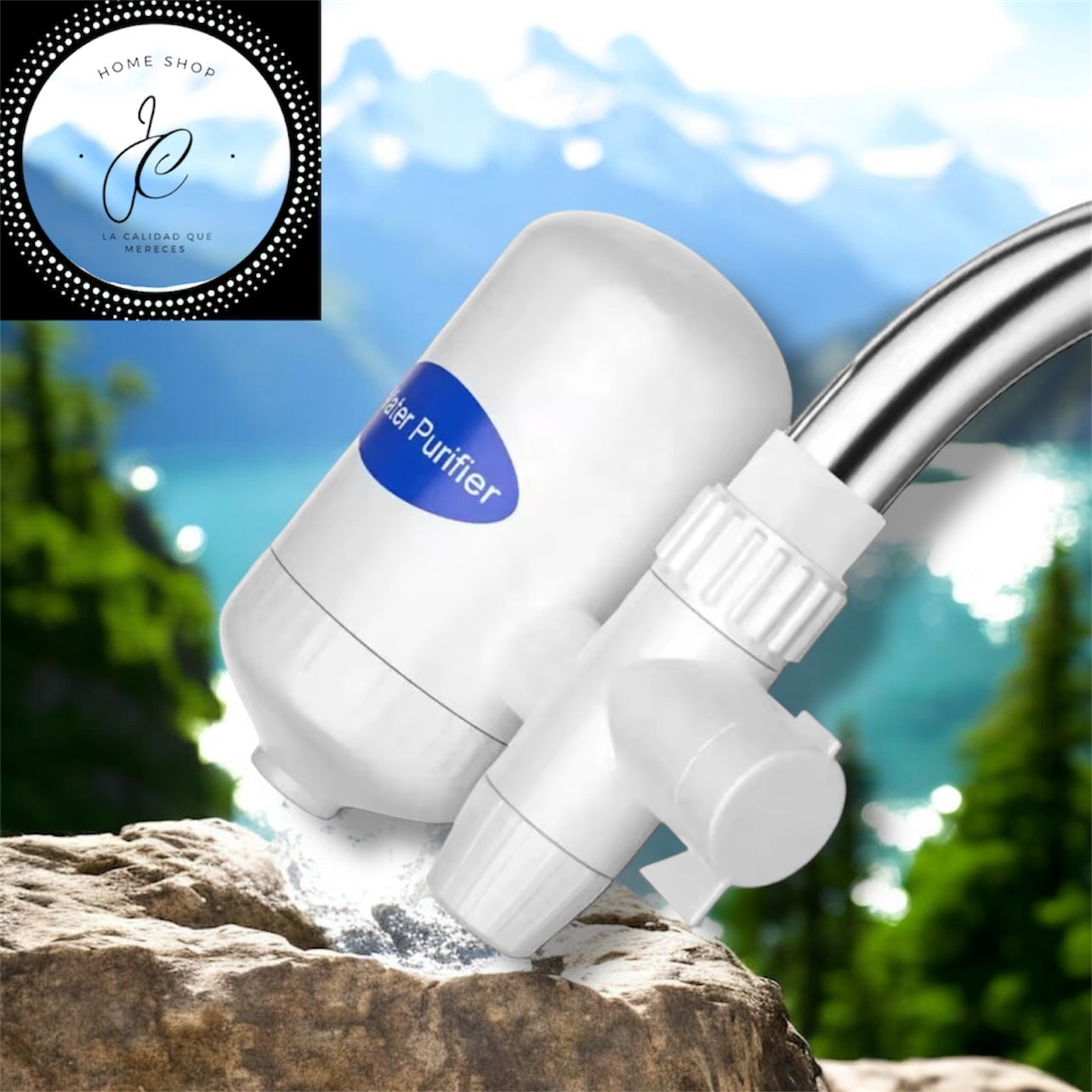 FILTRO PURIFICADOR DE AGUA PARA EL GRIFO CON ALTOS NIVELES DE PURIFICACION