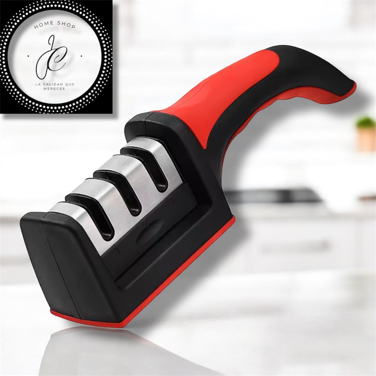 AFILADOR DE CUCHILLO ROJO