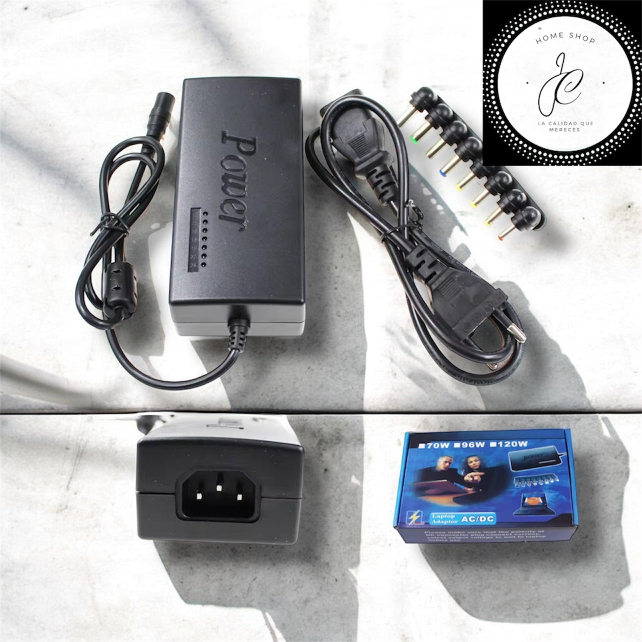 CARGADOR PARA LAPTOP UNIVERSAL