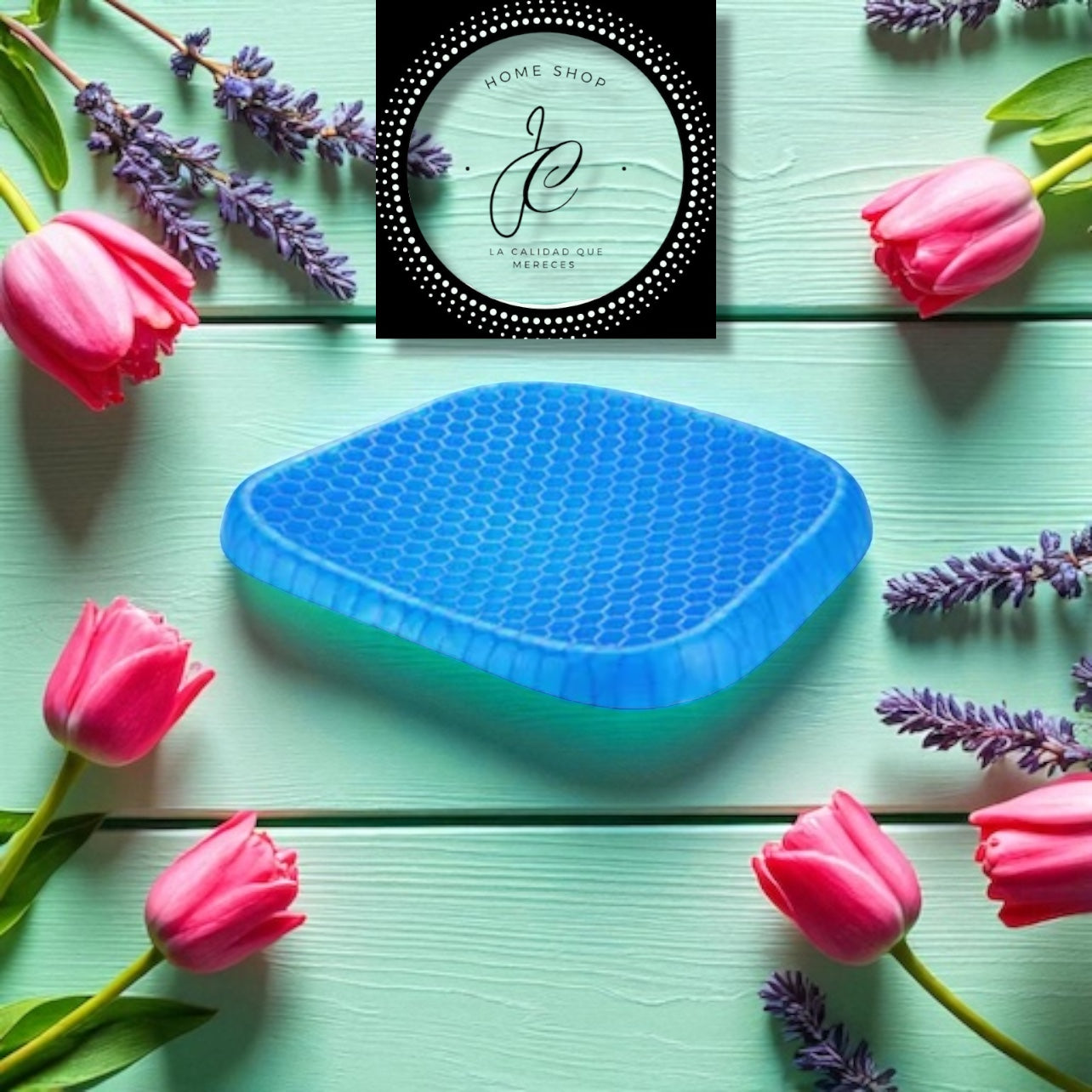COJIN AZUL EN GEL