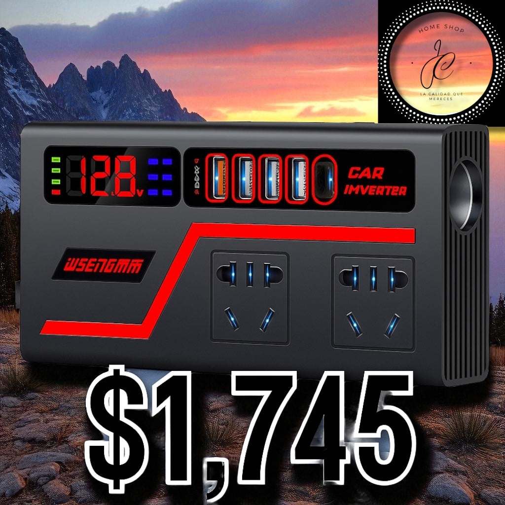 CARGADOR UNIVERSAL PARA VEHÍCULOS INVERTER