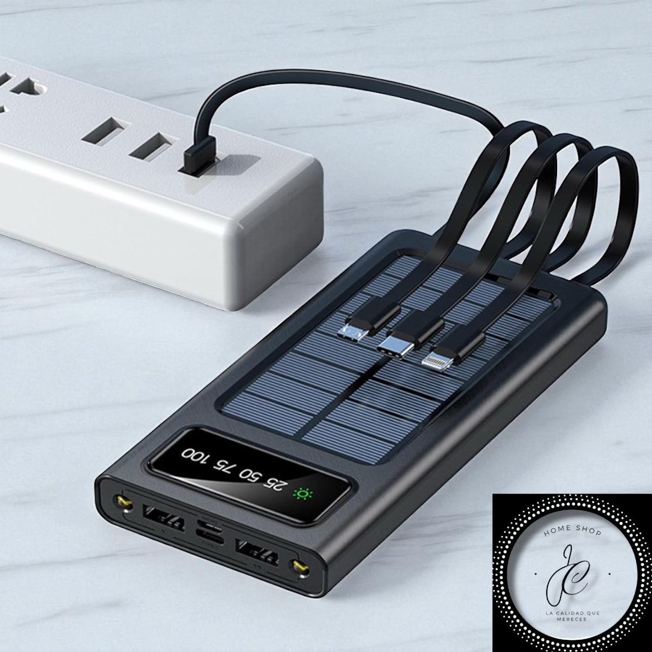 POWER BANK CON CARGA SOLAR 20.000 MAH