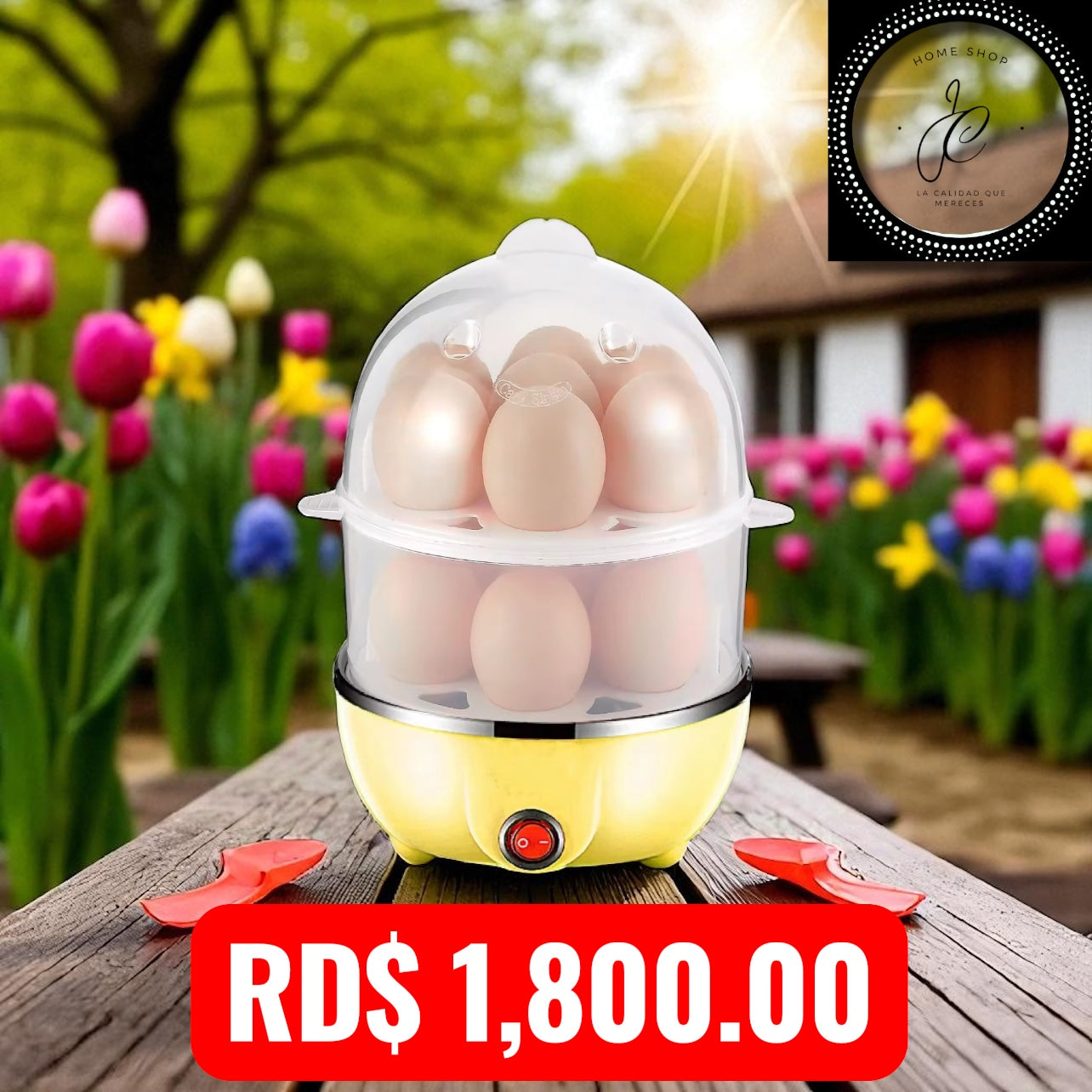 MÁQUINA ELÉCTRICA DE HACER HUEVO EGG POT