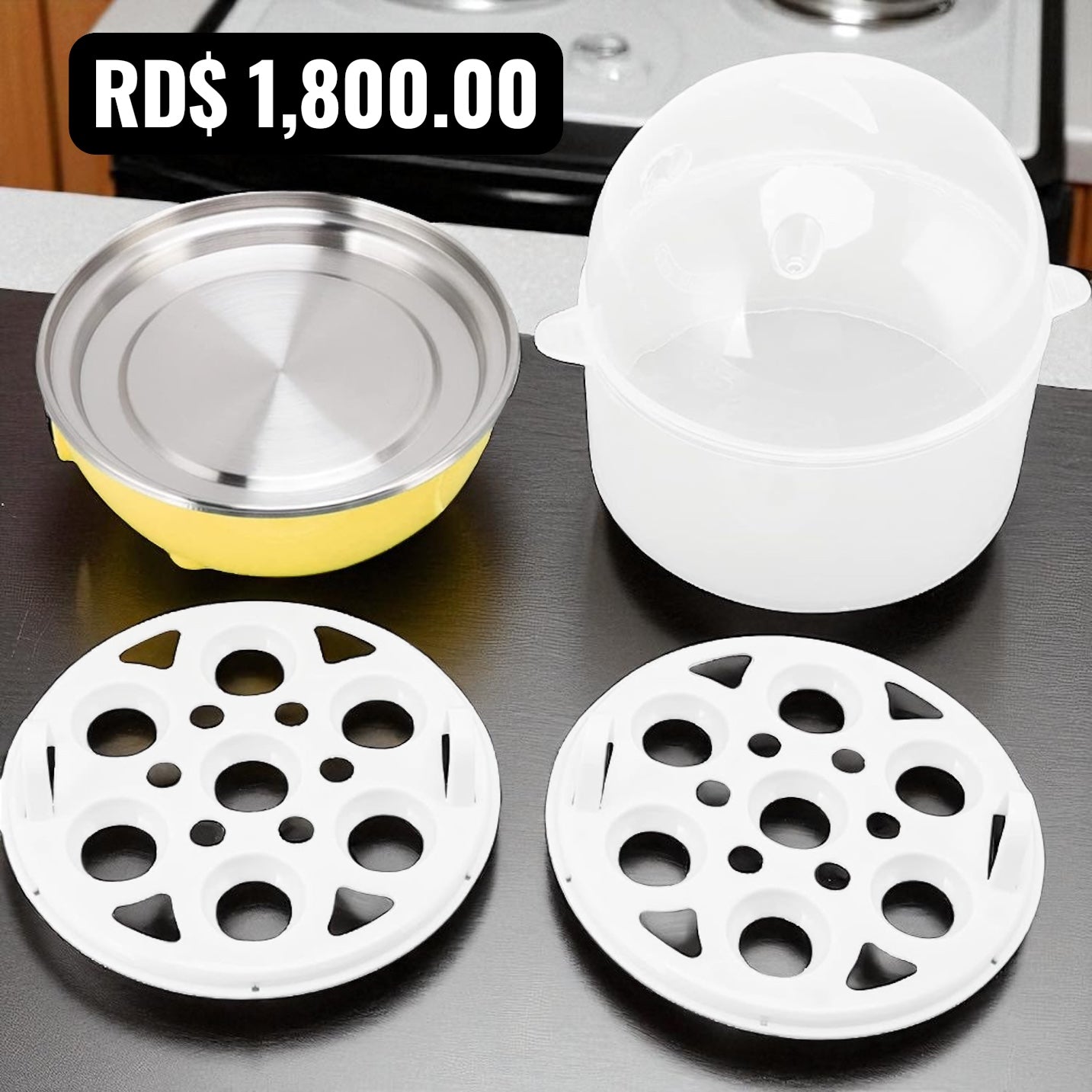 MÁQUINA ELÉCTRICA DE HACER HUEVO EGG POT
