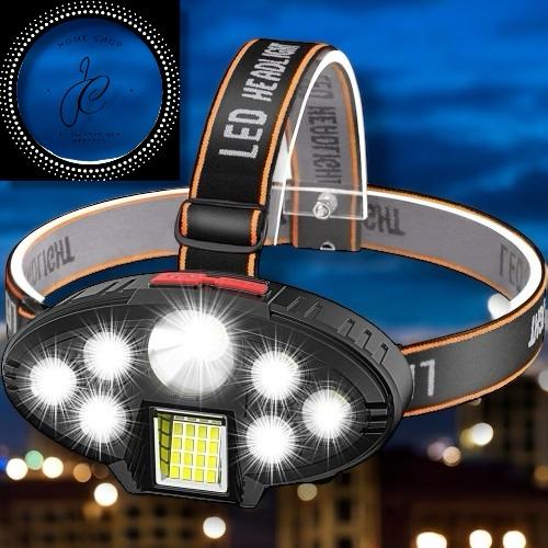 LINTERNA LED DE CABEZA RECARGABLE
