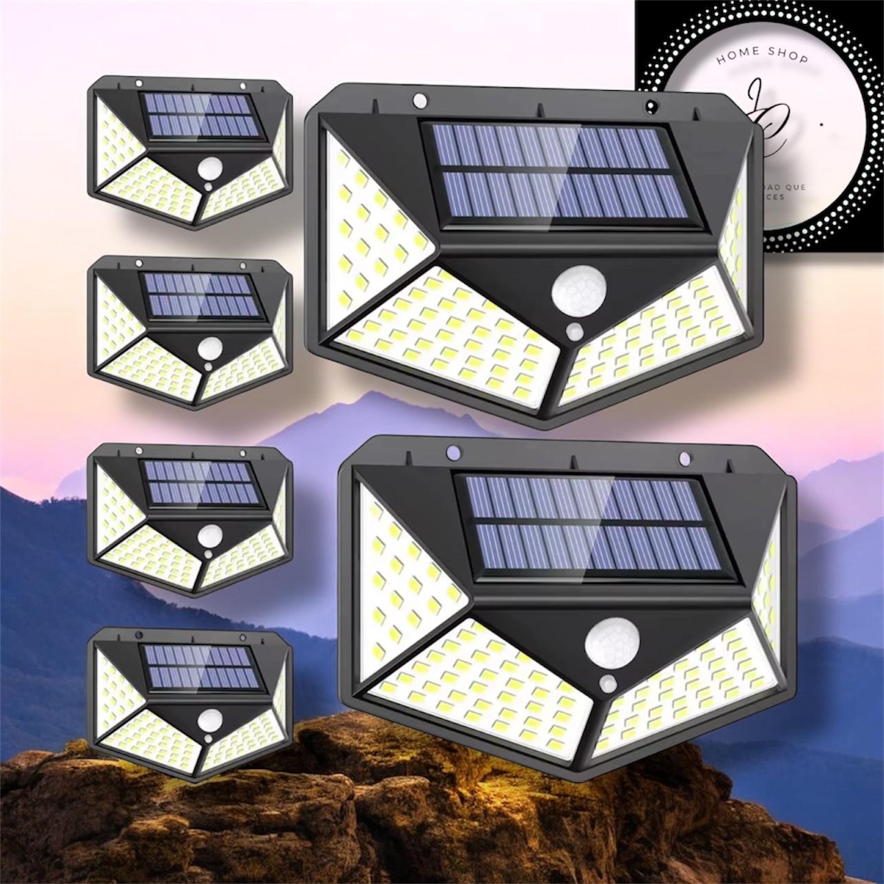 LUZ LED LAMPARA SOLAR IMPERMEABLE CON SENSOR