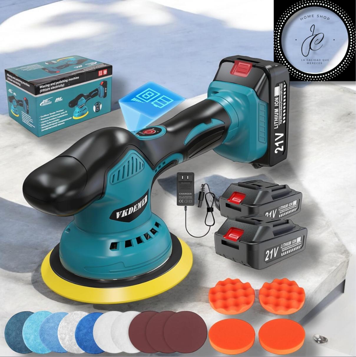 PULIDORA PULISHING PARA CARROS JBN-D21 DE 2 BATERÍAS 48V