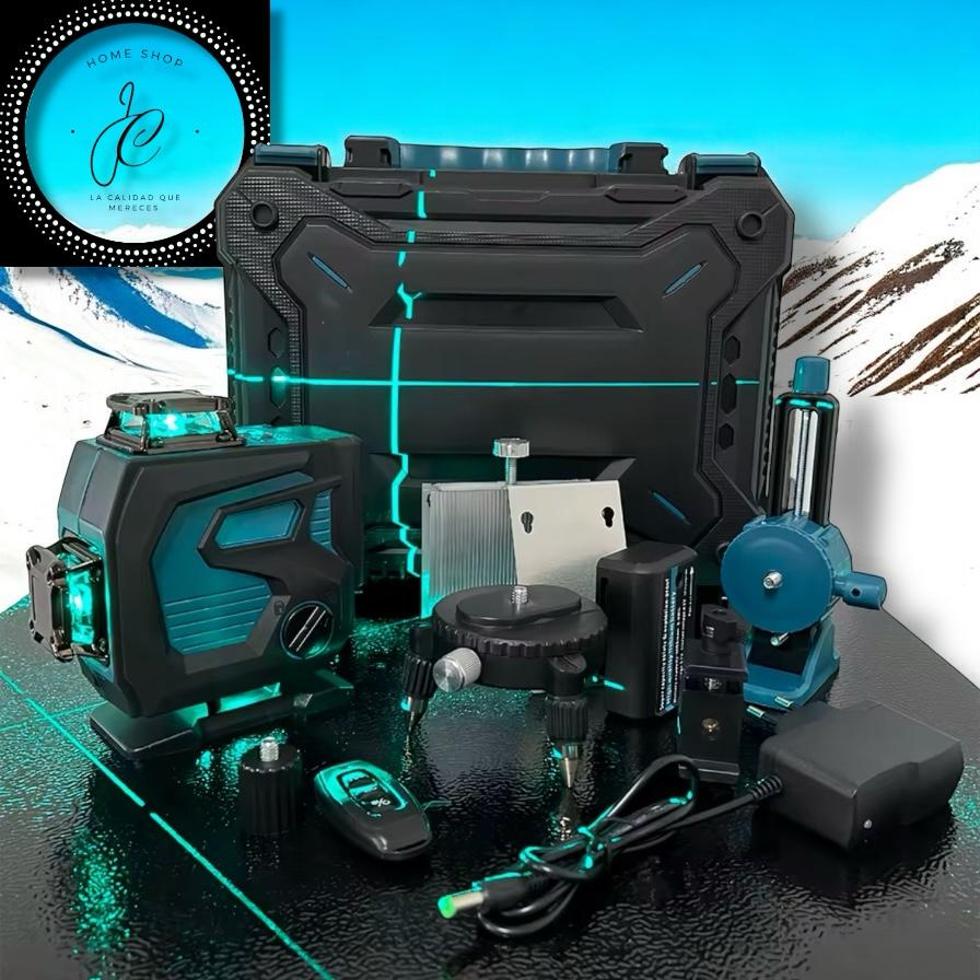 SET DE NIVEL LÁSER 16 PZ
