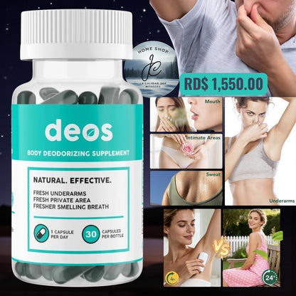 DESODORANTE CORPORAL EN CÁPSULAS DEOS