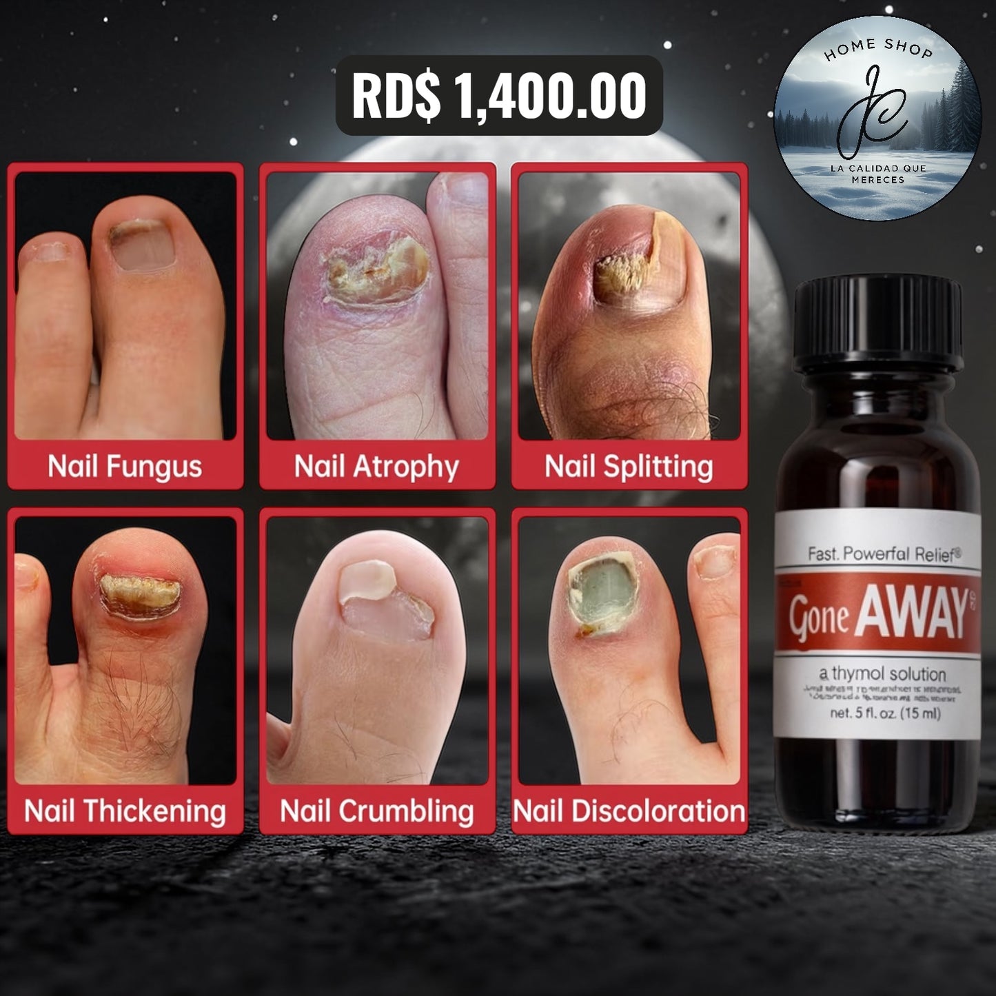 GOTERO PARA HONGOS EN LAS UÑAS