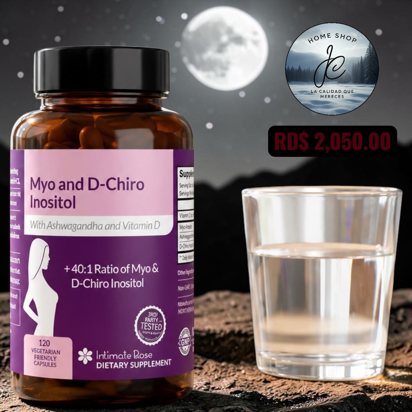 MYO-INOSITOL, SALUD REPRODUCTIVA, MENOPAUSIA, MUJER, CONTROL DE PESO