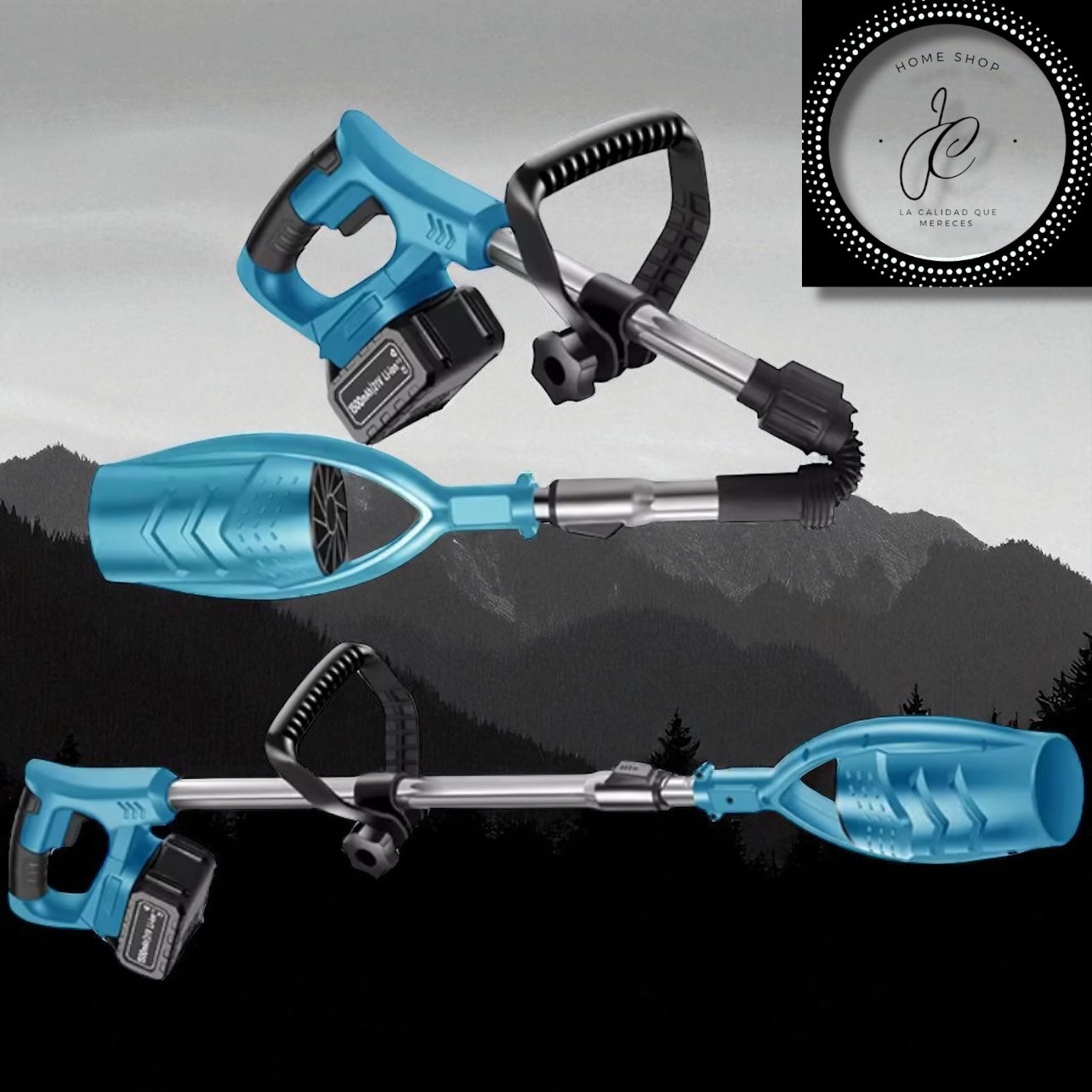 SOPLADOR TURBO RECARGABLE 2 BATERÍAS