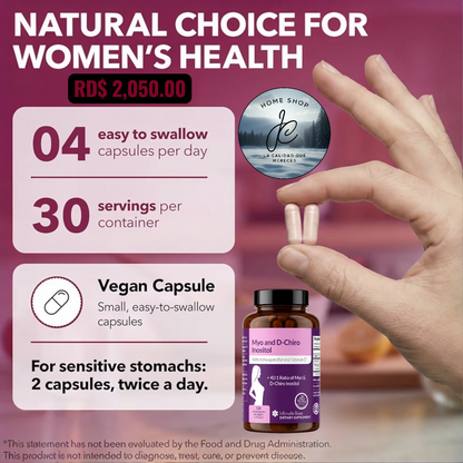 MYO-INOSITOL, SALUD REPRODUCTIVA, MENOPAUSIA, MUJER, CONTROL DE PESO