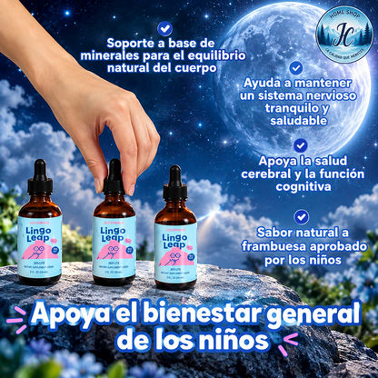 LINGOLEAP SOPORTE PARA LA SALUD COGNITIVA EN NIÑOS (30 ML)