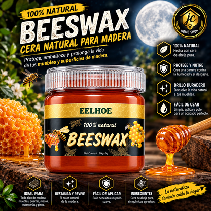 2X1 CERA BEESWAX MUEBLE BRILLO, REVIVIDOR MADERA (ROBLE)