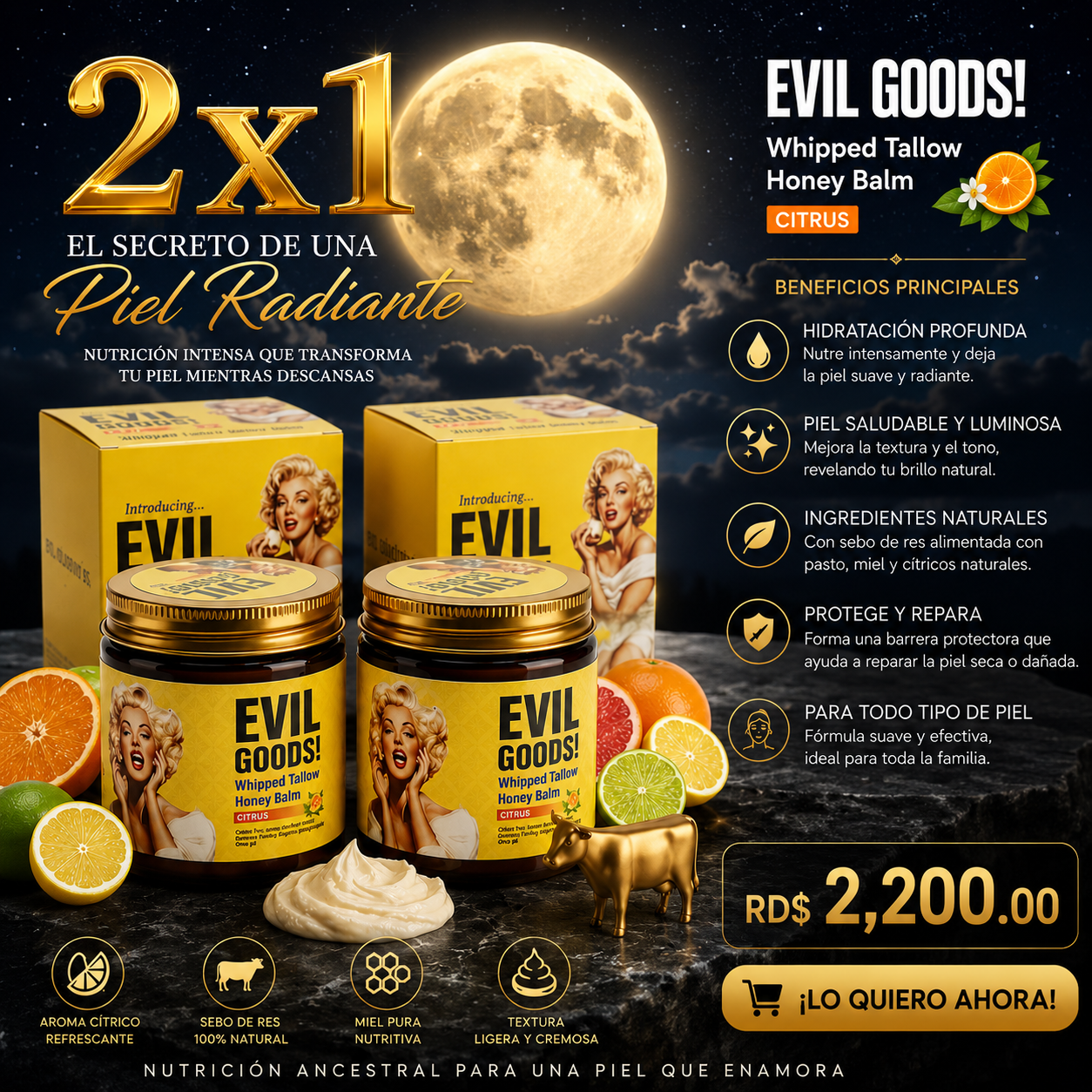2X1 EVIL GOODS CITRUS 🍊ORIGINAL