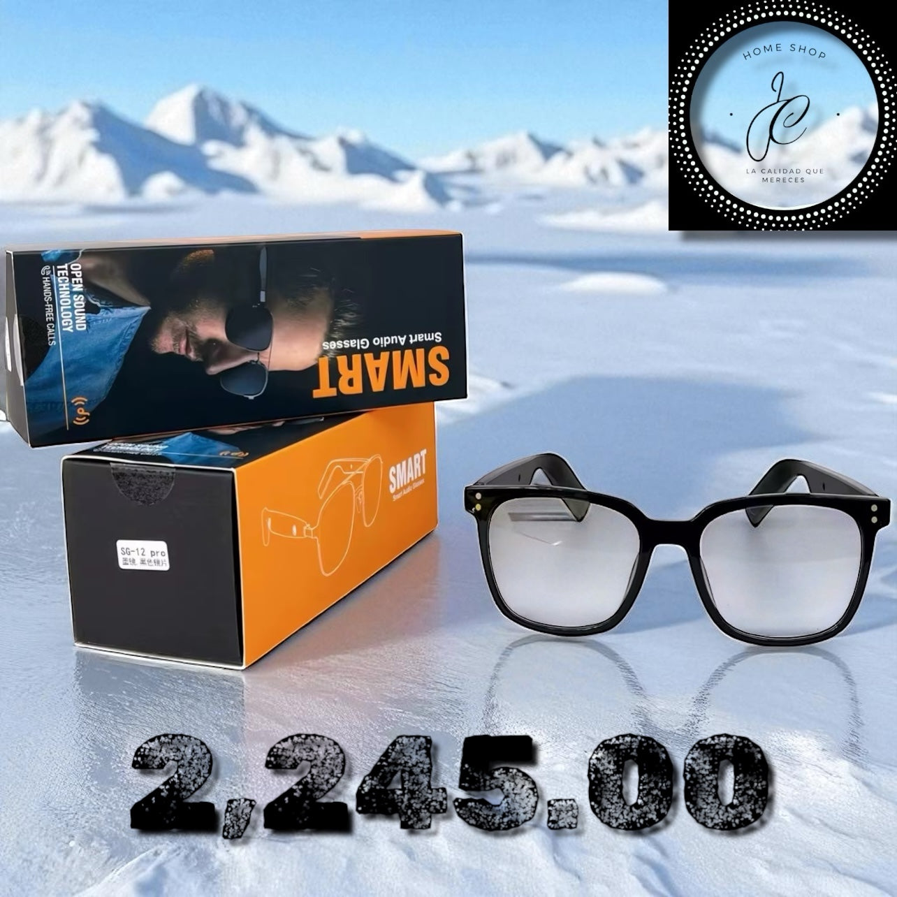 GAFAS DE AUDIOS INTELIGENTES