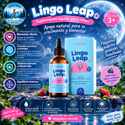 LINGOLEAP SOPORTE PARA LA SALUD COGNITIVA EN NIÑOS (30 ML)